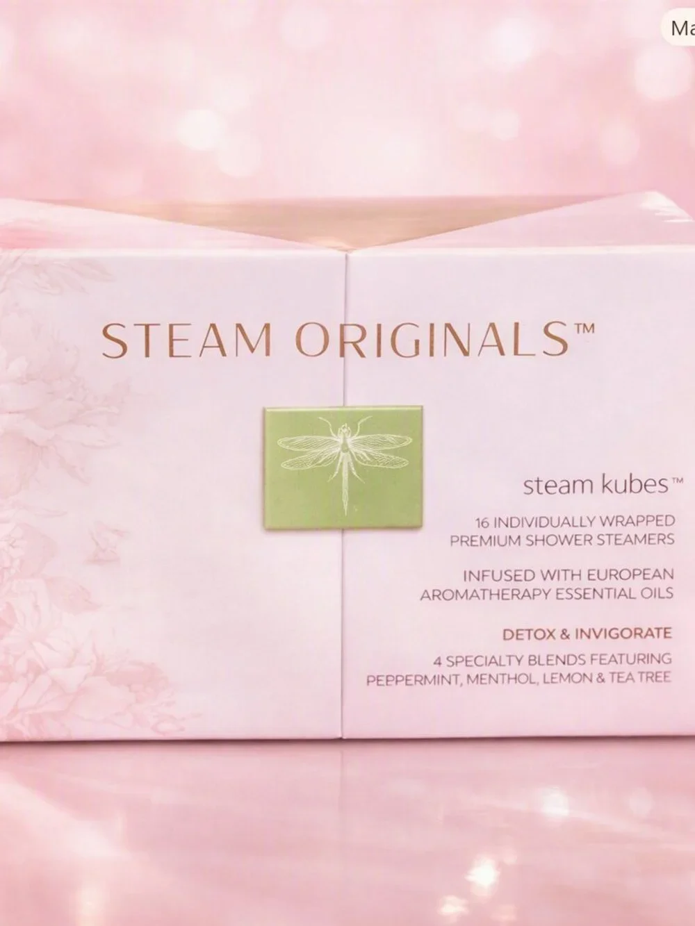 STEAM ORIGINALS™ Steam Kubes™ – Premium Aromatherapy Shower Steamers (16‑Pack)